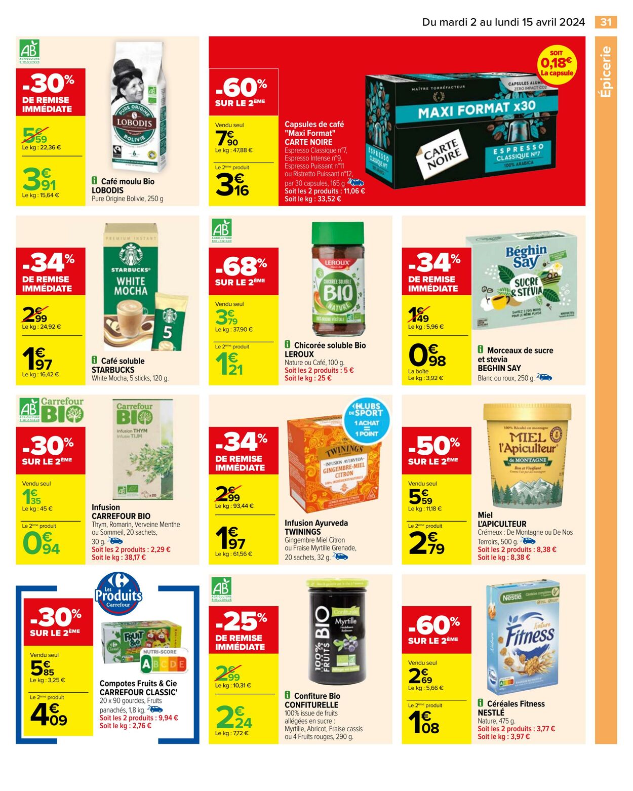 Catalogue Carrefour 02.04.2024 - 15.04.2024