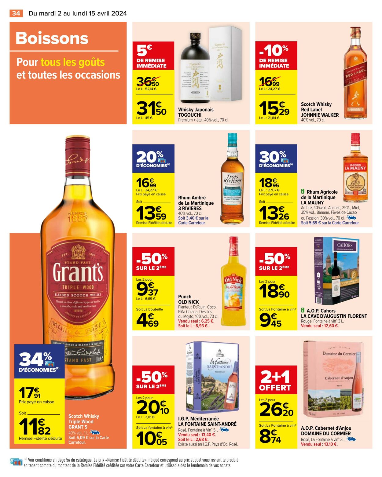 Catalogue Carrefour 02.04.2024 - 15.04.2024