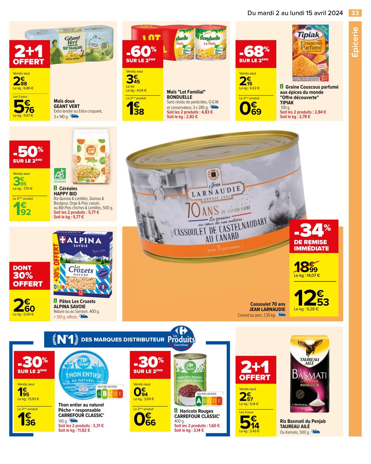 Catalogue Carrefour 02.04.2024 - 15.04.2024