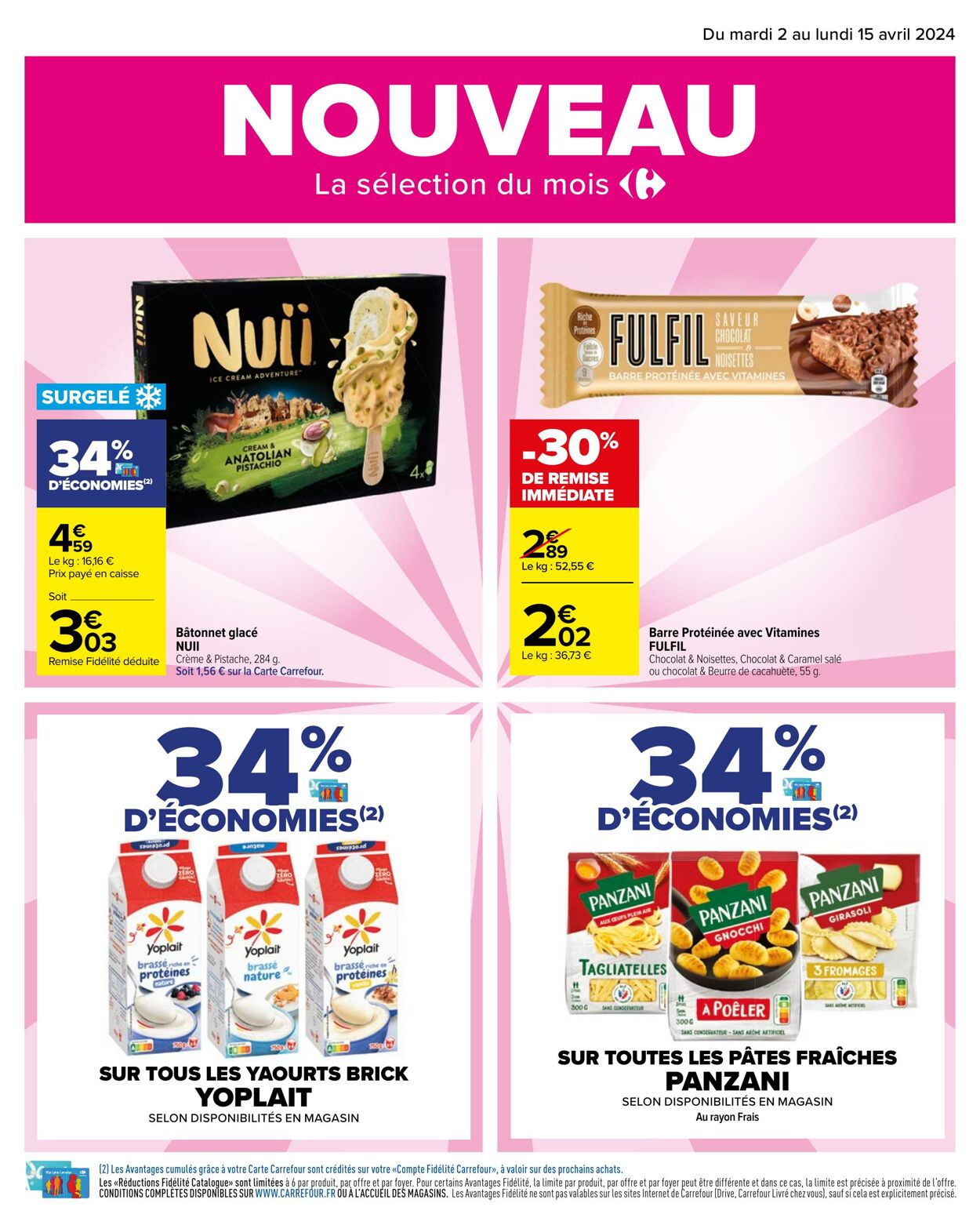 Catalogue Carrefour 02.04.2024 - 15.04.2024