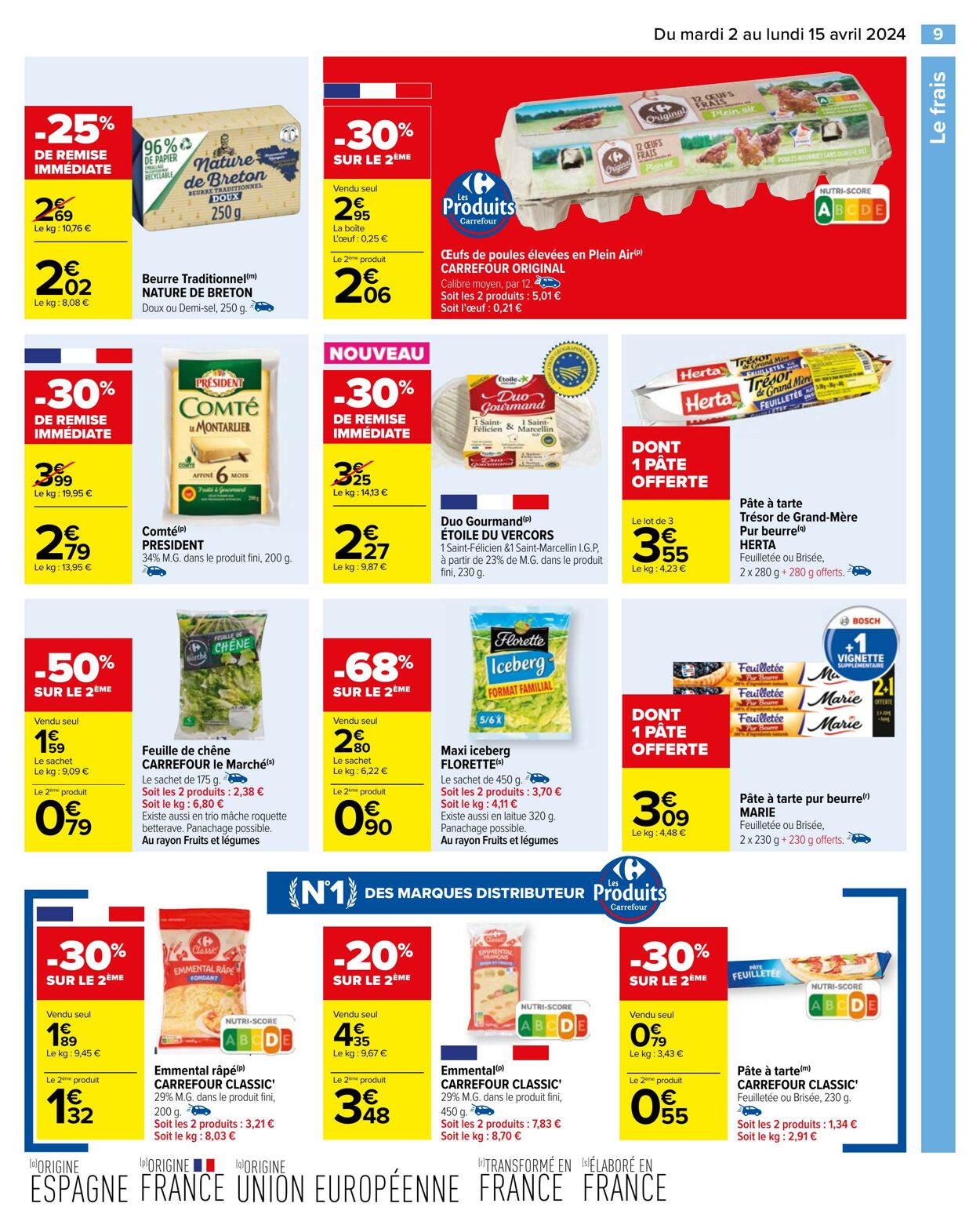 Catalogue Carrefour 02.04.2024 - 15.04.2024