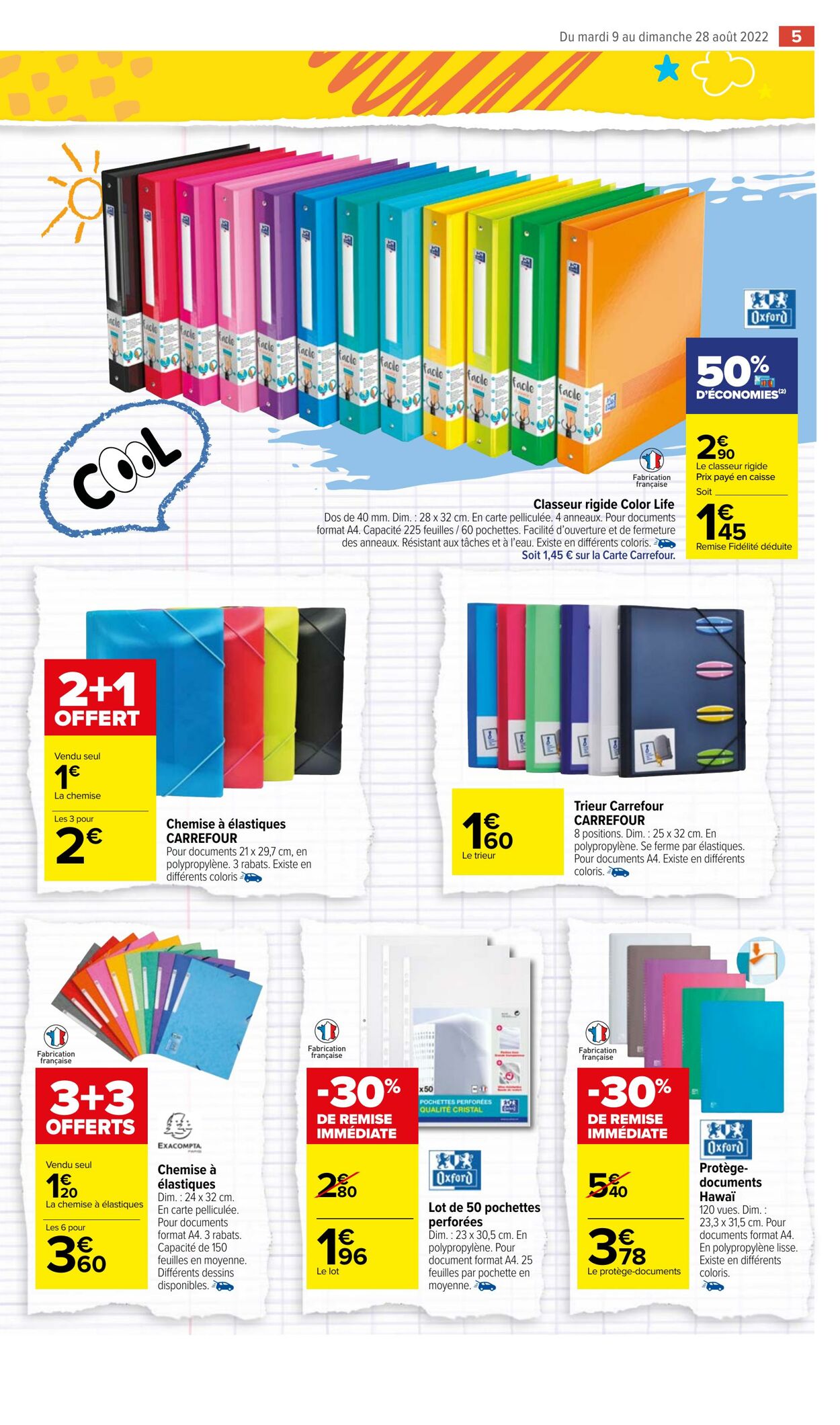 Catalogue Carrefour 09.08.2022 - 28.08.2022