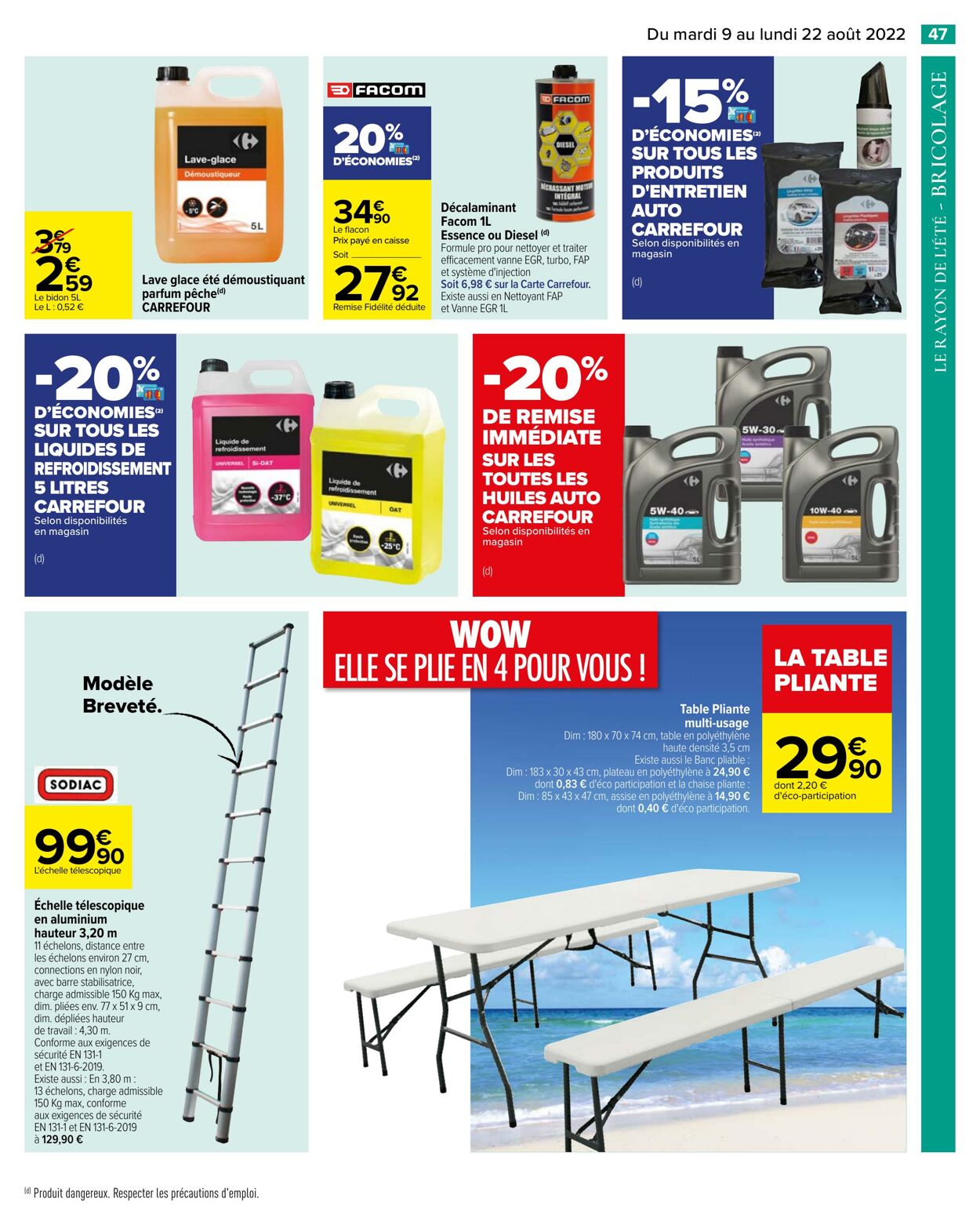 Catalogue Carrefour 09.08.2022 - 22.08.2022