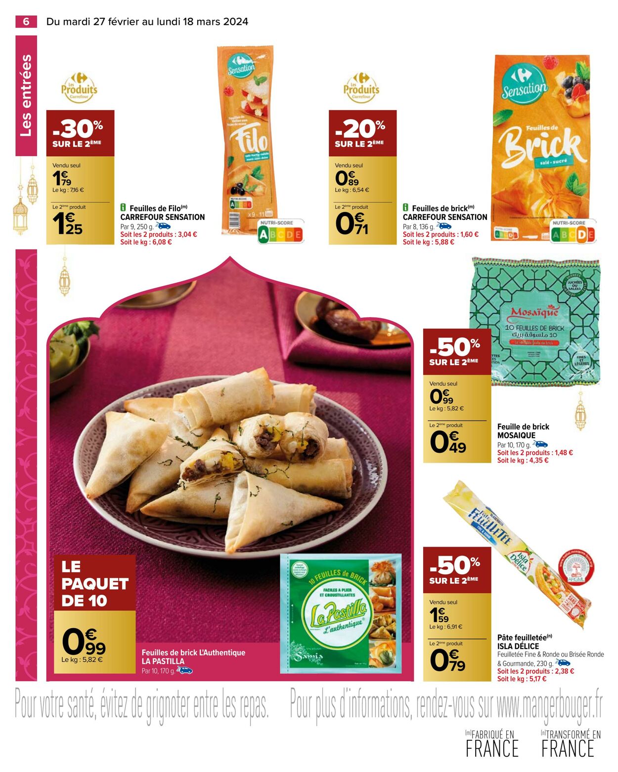 Catalogue Carrefour 27.02.2024 - 18.03.2024