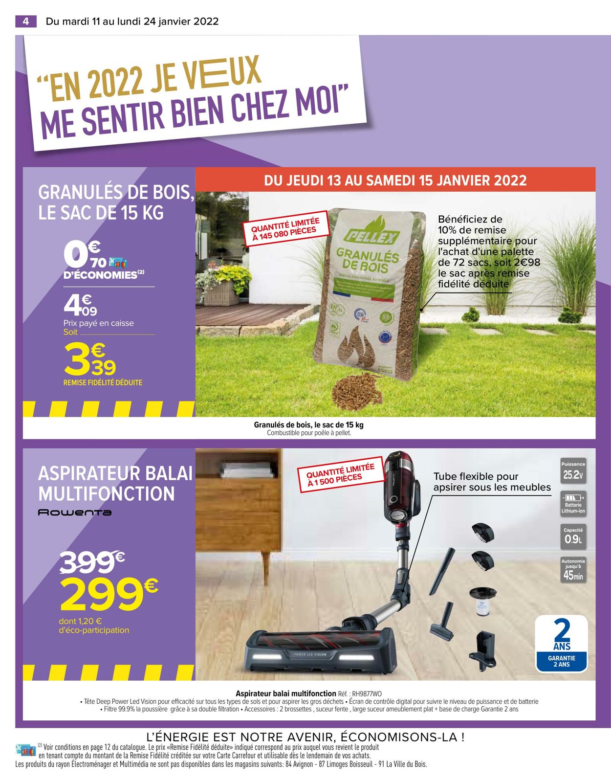 Catalogue Carrefour 11.01.2022 - 24.01.2022