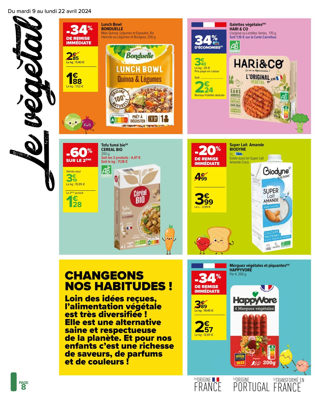 Catalogue Carrefour 09.04.2024 - 22.04.2024