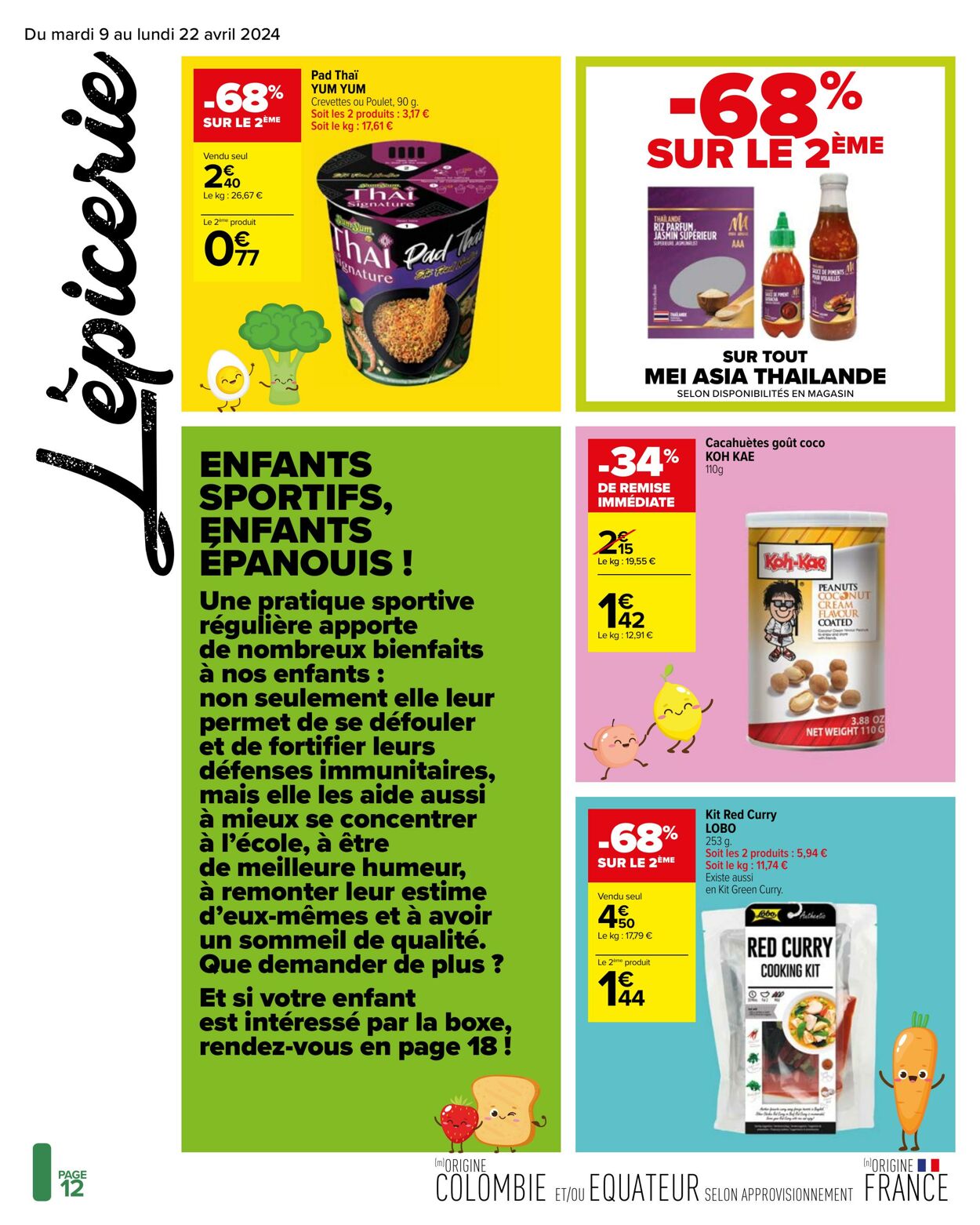 Catalogue Carrefour 09.04.2024 - 22.04.2024