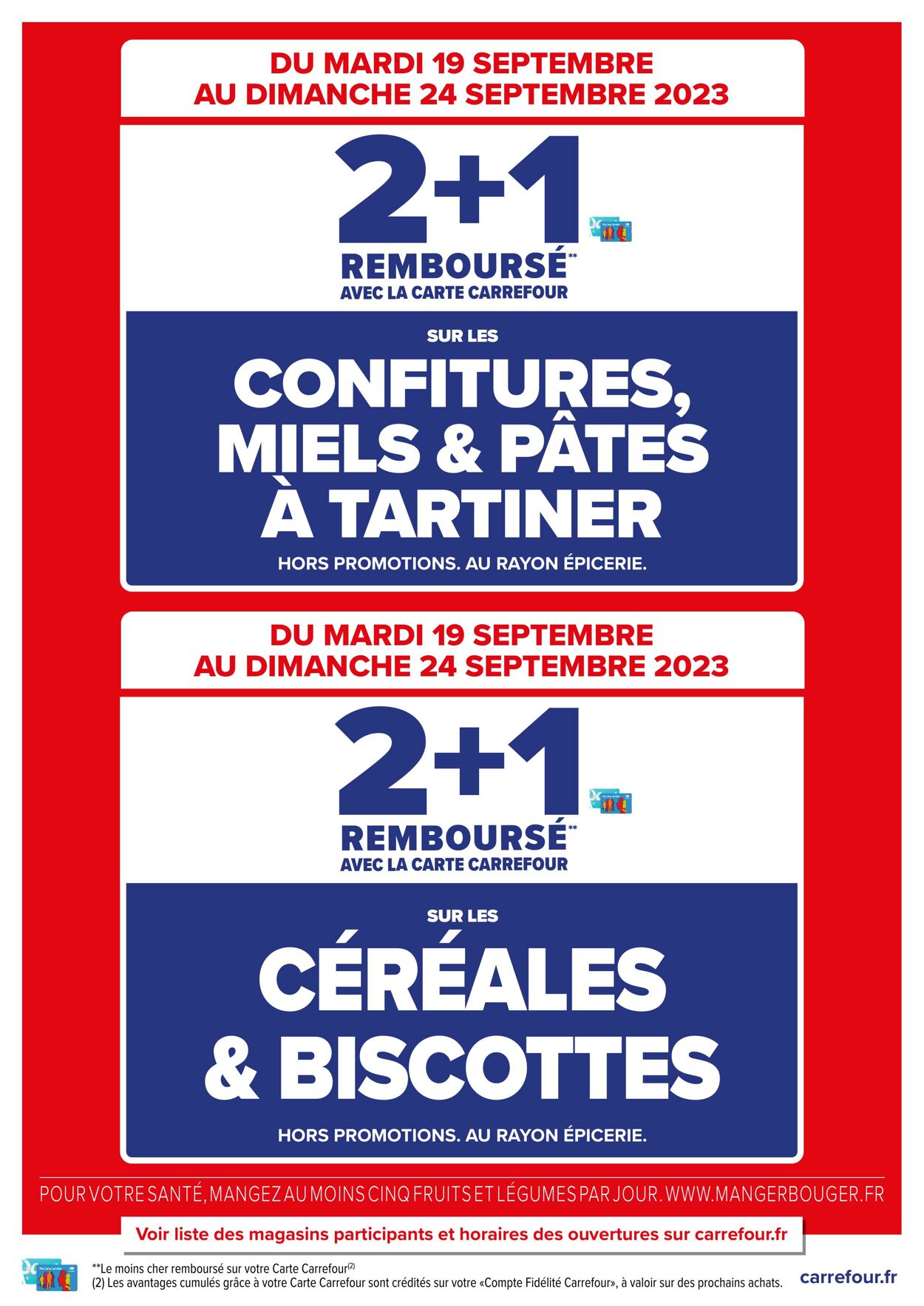 Catalogue Carrefour 19.09.2023 - 24.09.2023