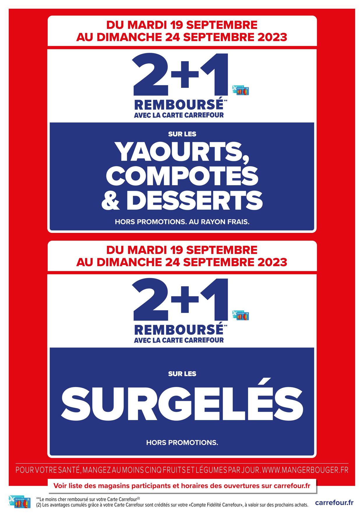 Catalogue Carrefour 19.09.2023 - 24.09.2023