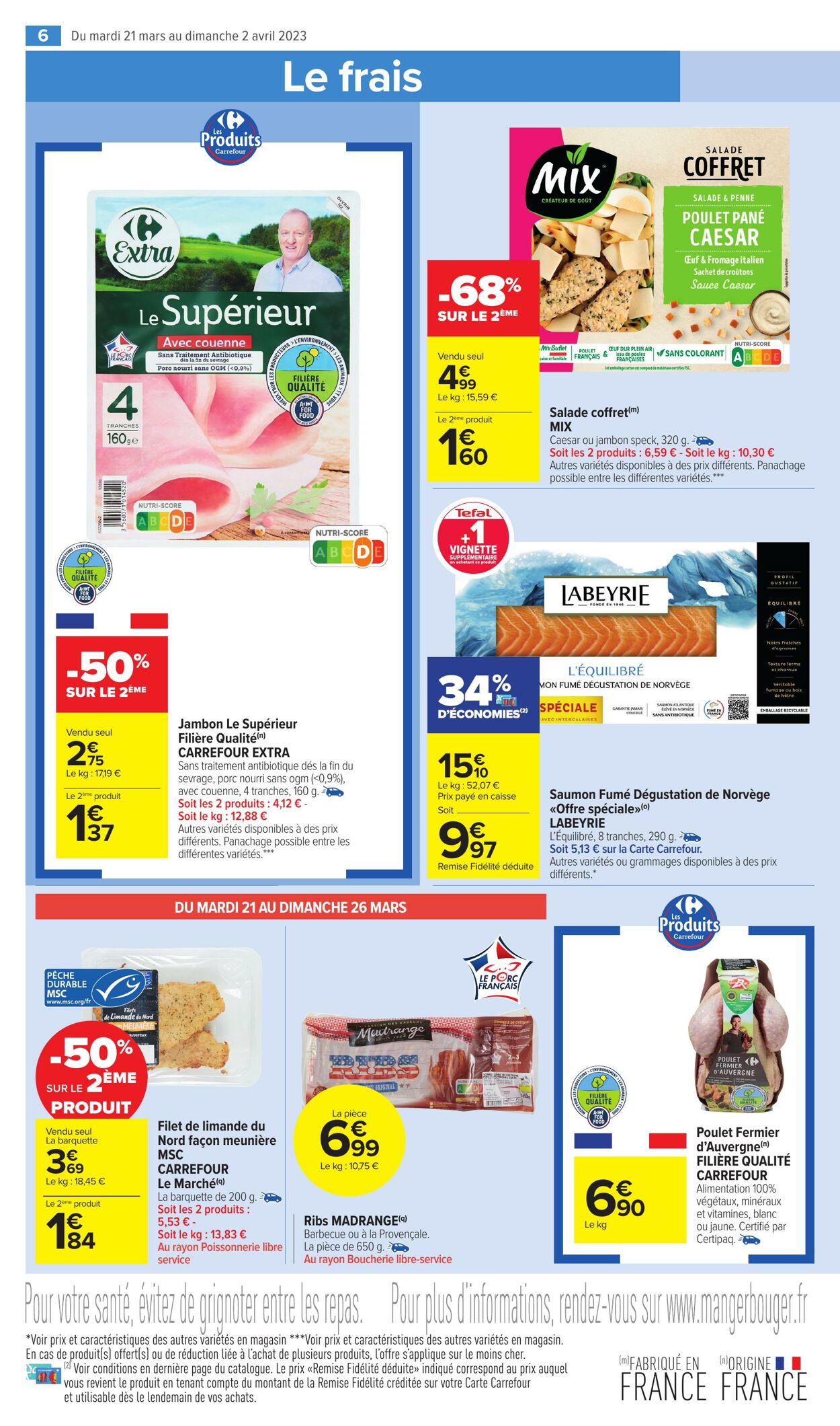Catalogue Carrefour 21.03.2023 - 02.04.2023