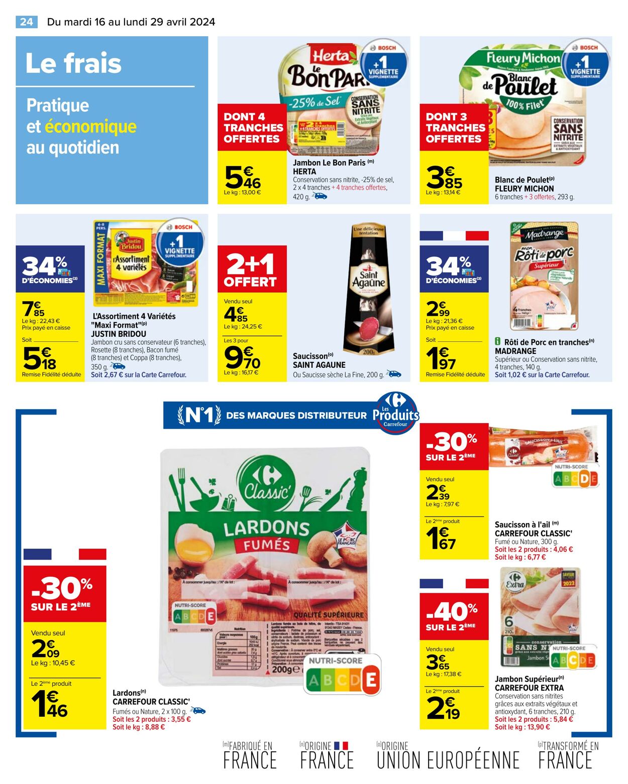 Catalogue Carrefour 16.04.2024 - 29.04.2024