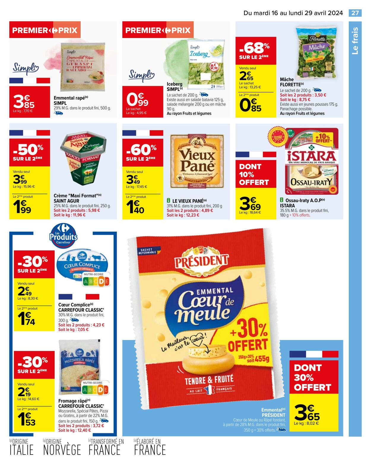 Catalogue Carrefour 16.04.2024 - 29.04.2024