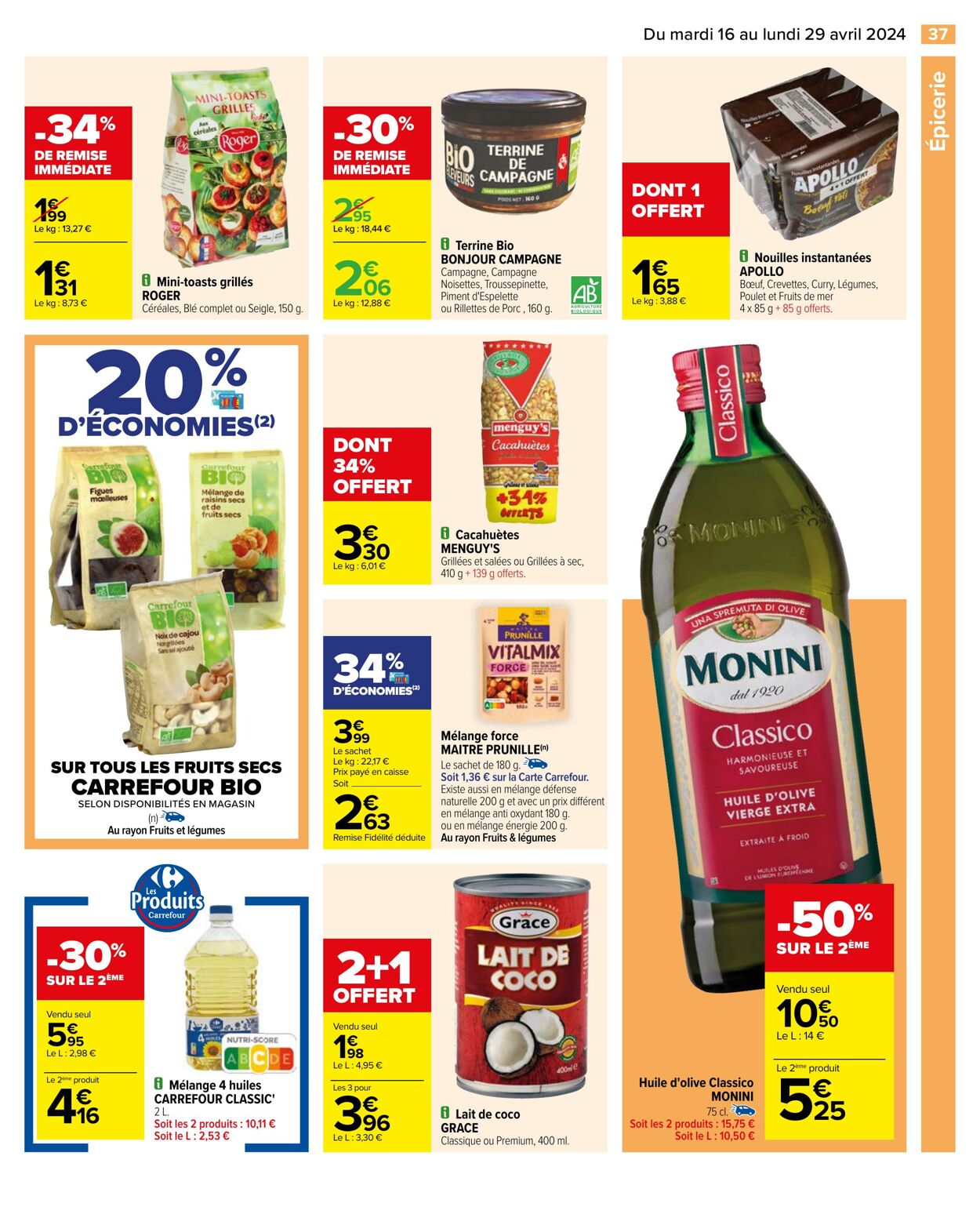 Catalogue Carrefour 16.04.2024 - 29.04.2024