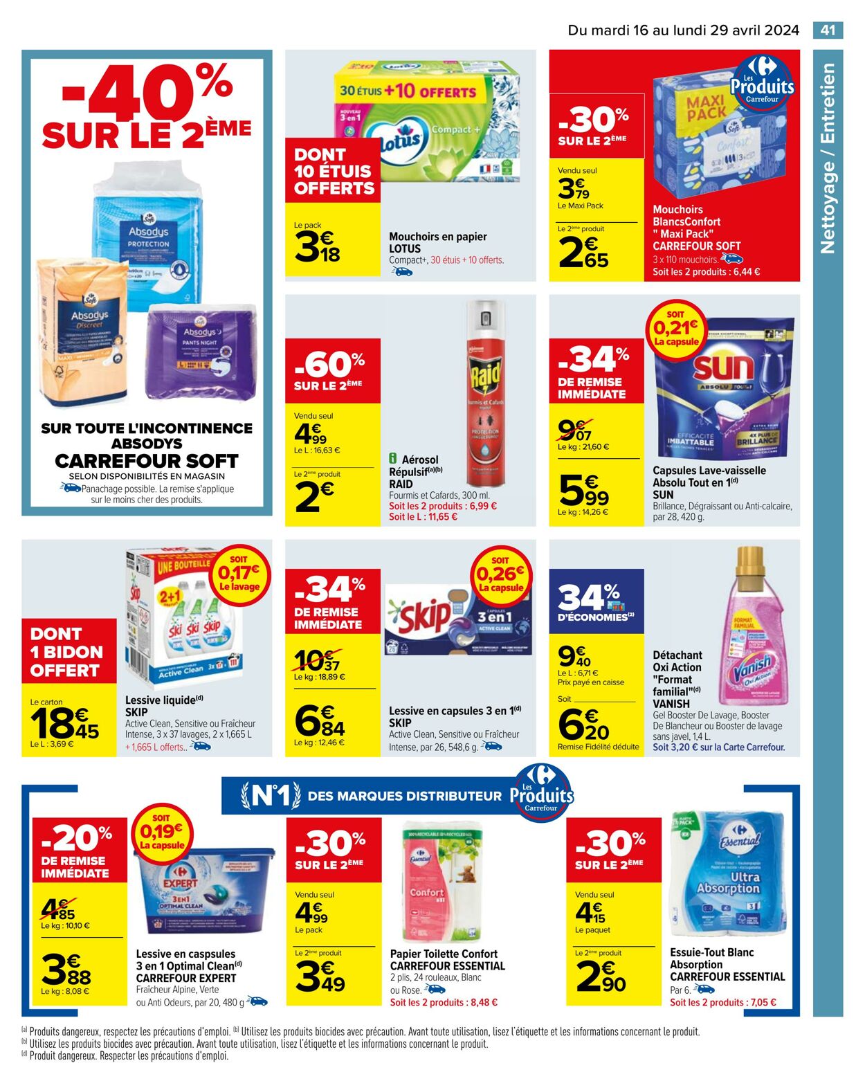 Catalogue Carrefour 16.04.2024 - 29.04.2024