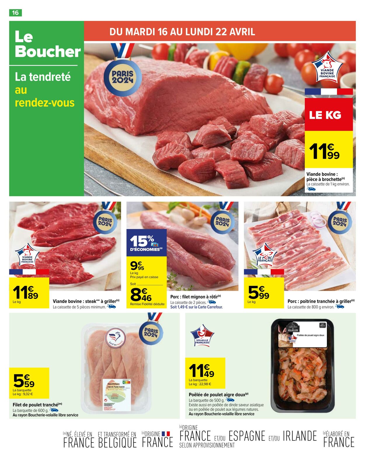 Catalogue Carrefour 16.04.2024 - 29.04.2024