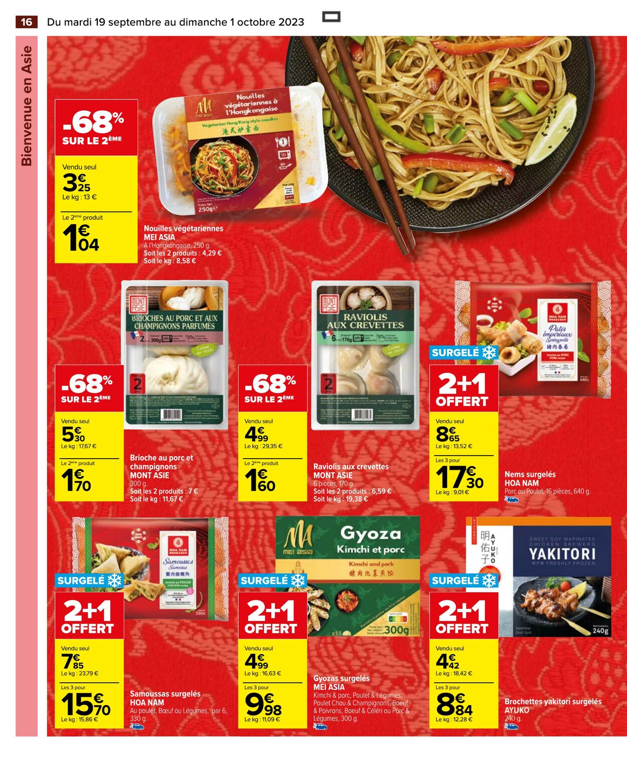 Catalogue Carrefour 19.09.2023 - 01.10.2023