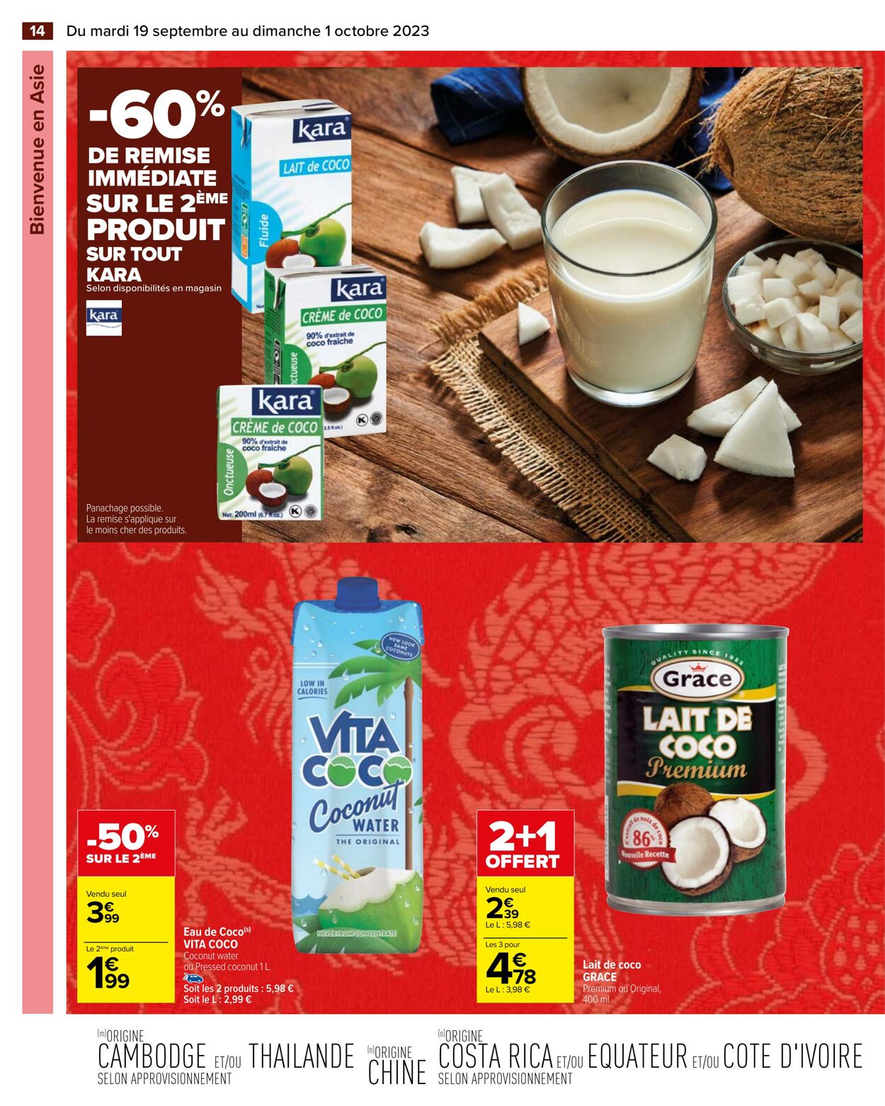 Catalogue Carrefour 19.09.2023 - 01.10.2023