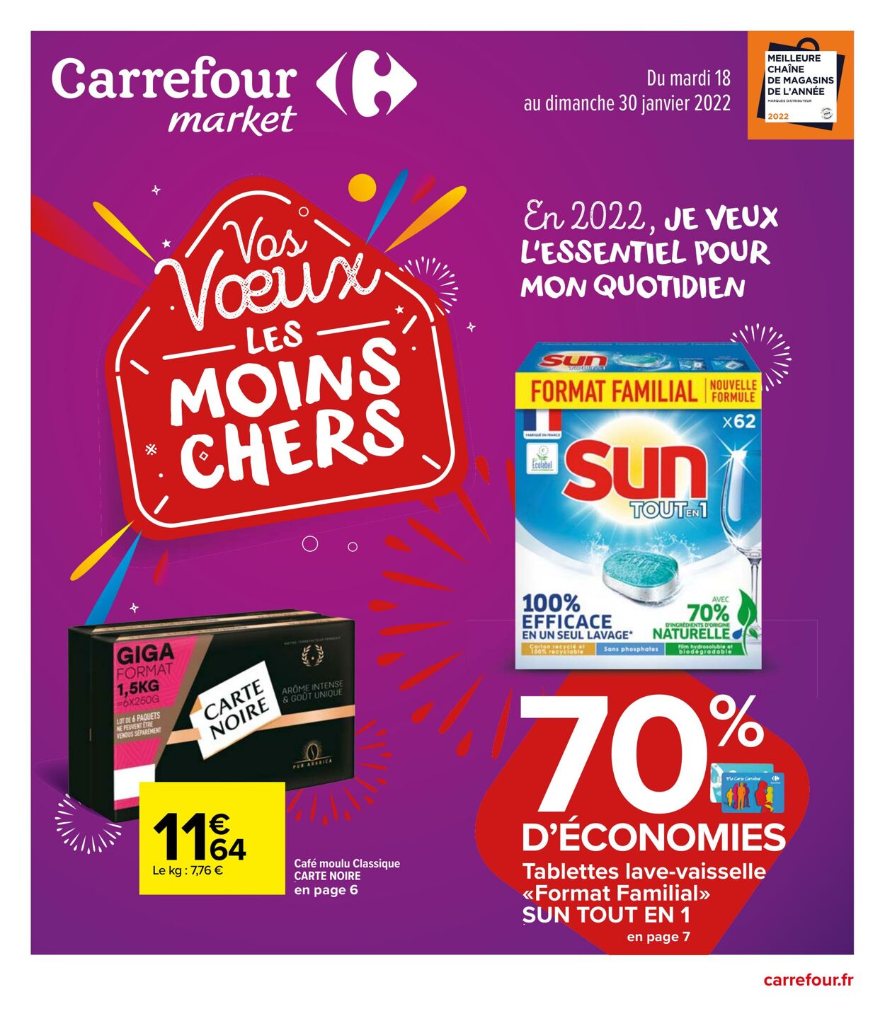 Catalogue Carrefour 18.01.2022 - 30.01.2022