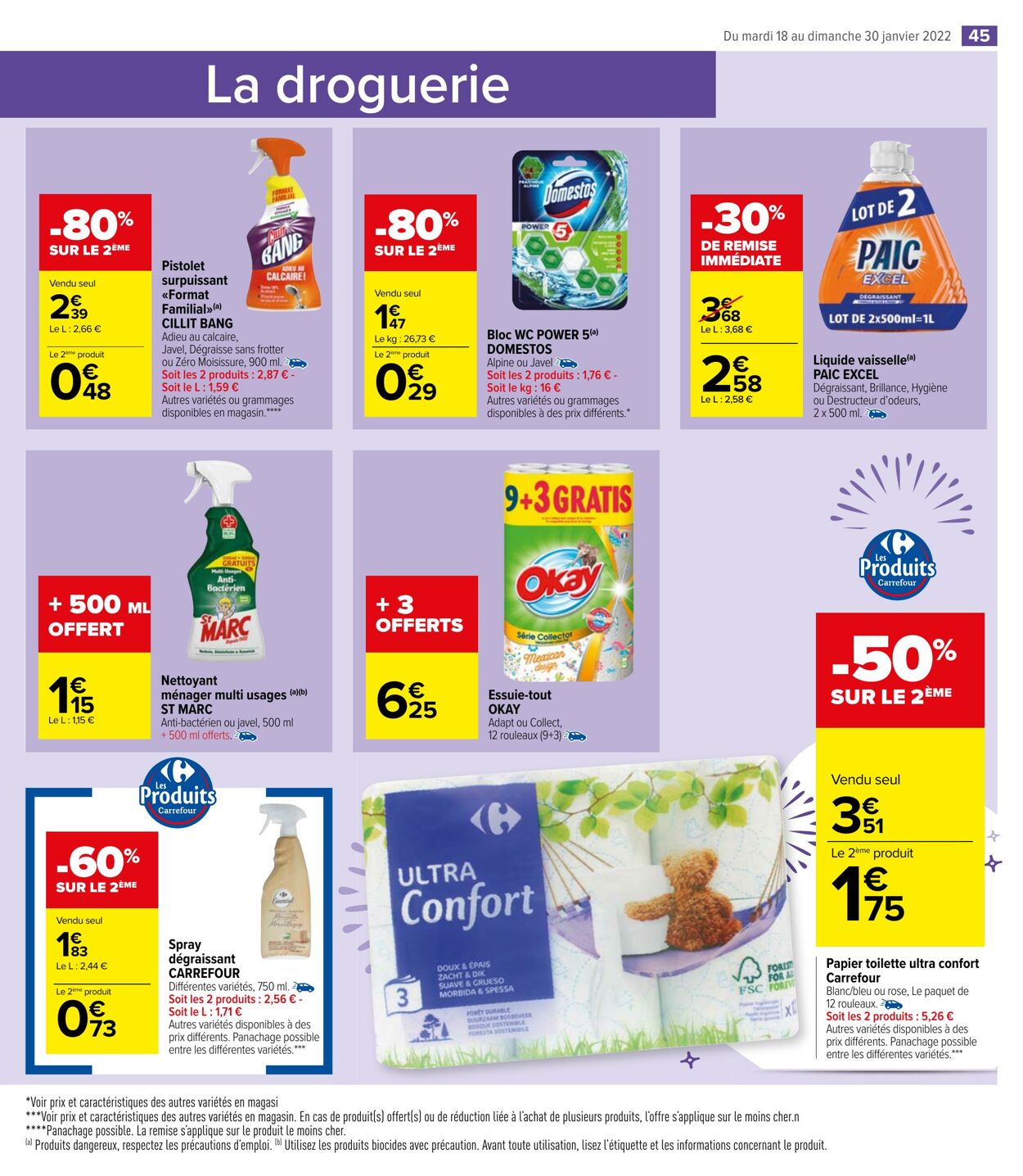 Catalogue Carrefour 18.01.2022 - 30.01.2022
