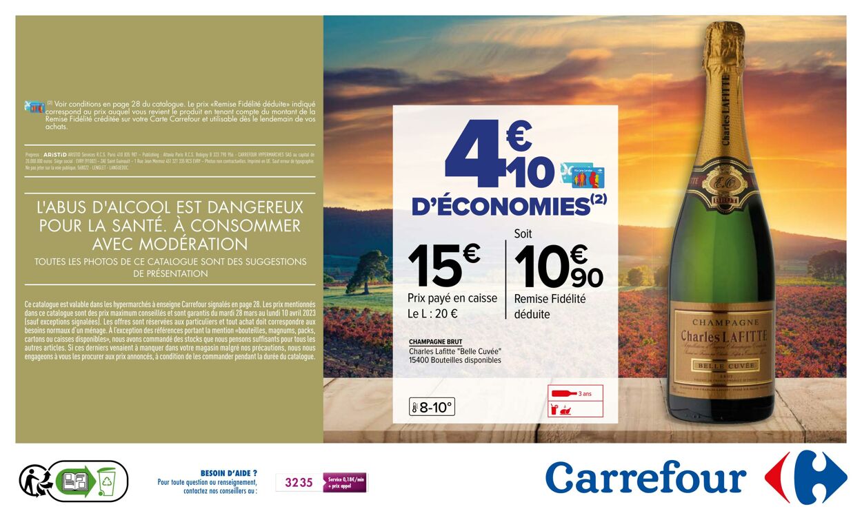 Catalogue Carrefour 28.03.2023 - 10.04.2023
