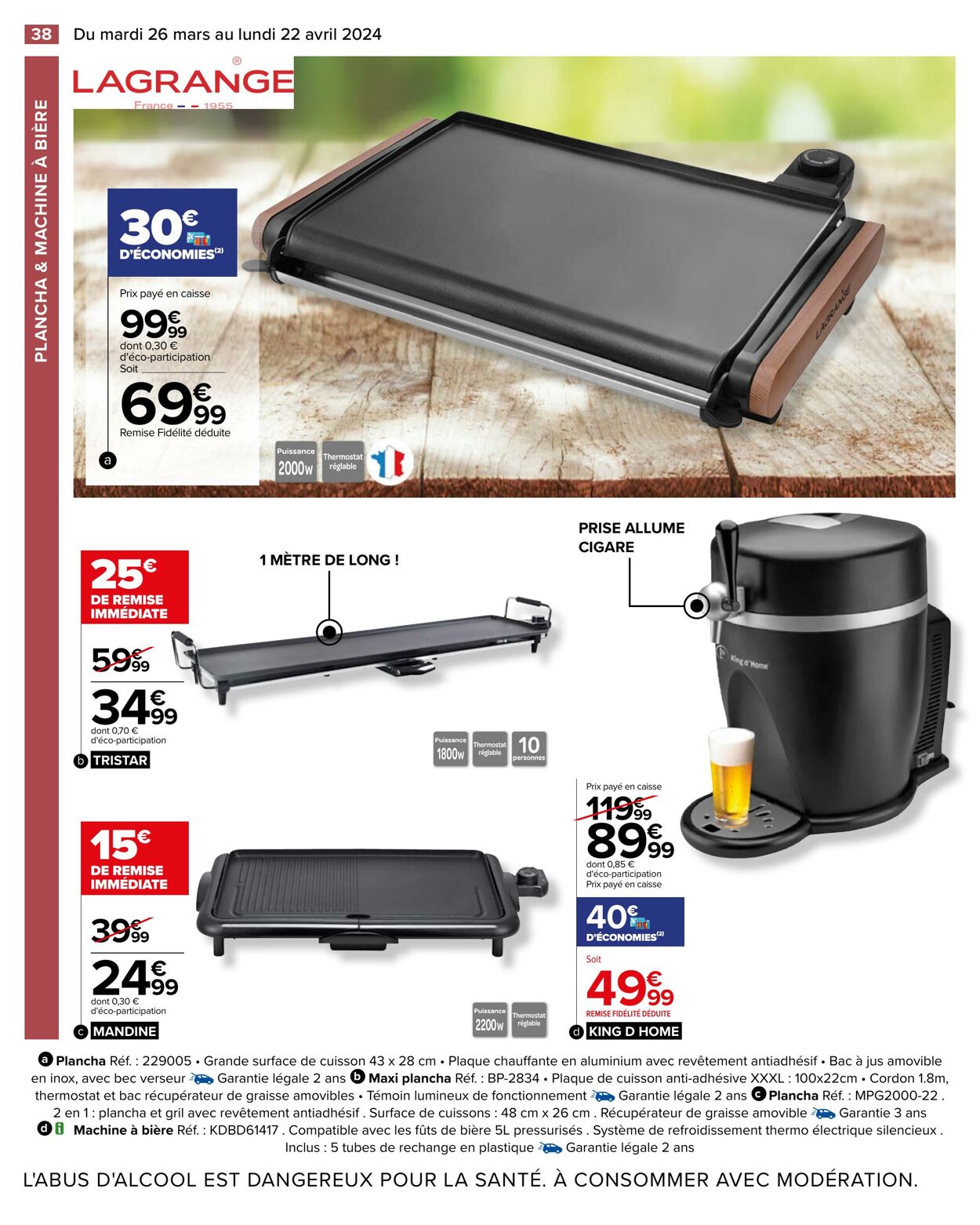 Catalogue Carrefour 26.03.2024 - 22.04.2024