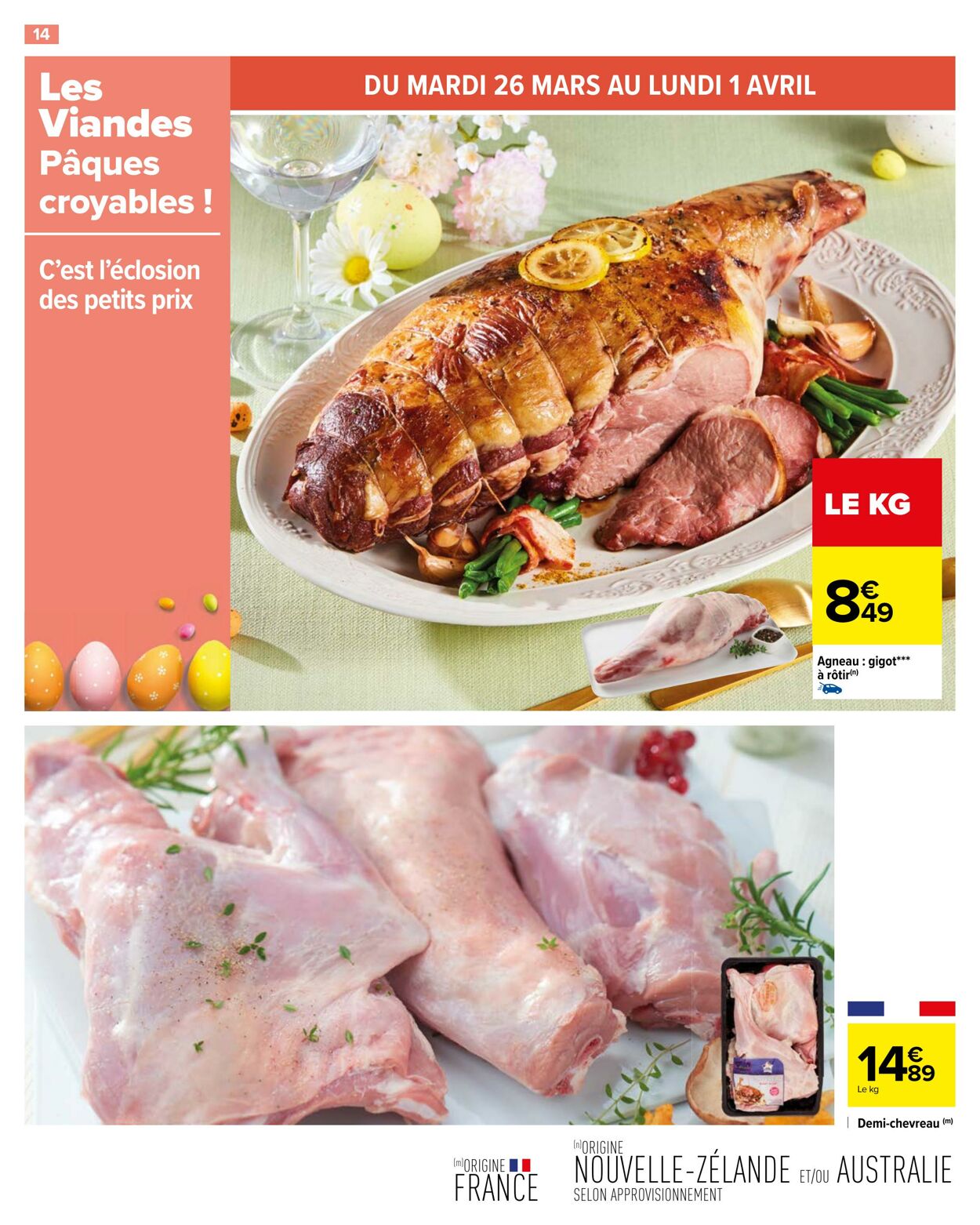 Catalogue Carrefour 22.03.2024 - 01.04.2024