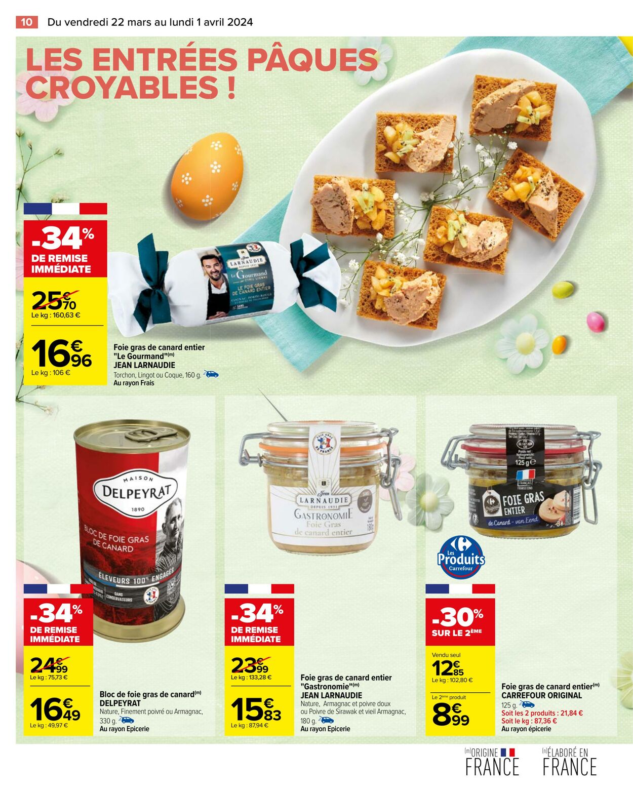 Catalogue Carrefour 22.03.2024 - 01.04.2024