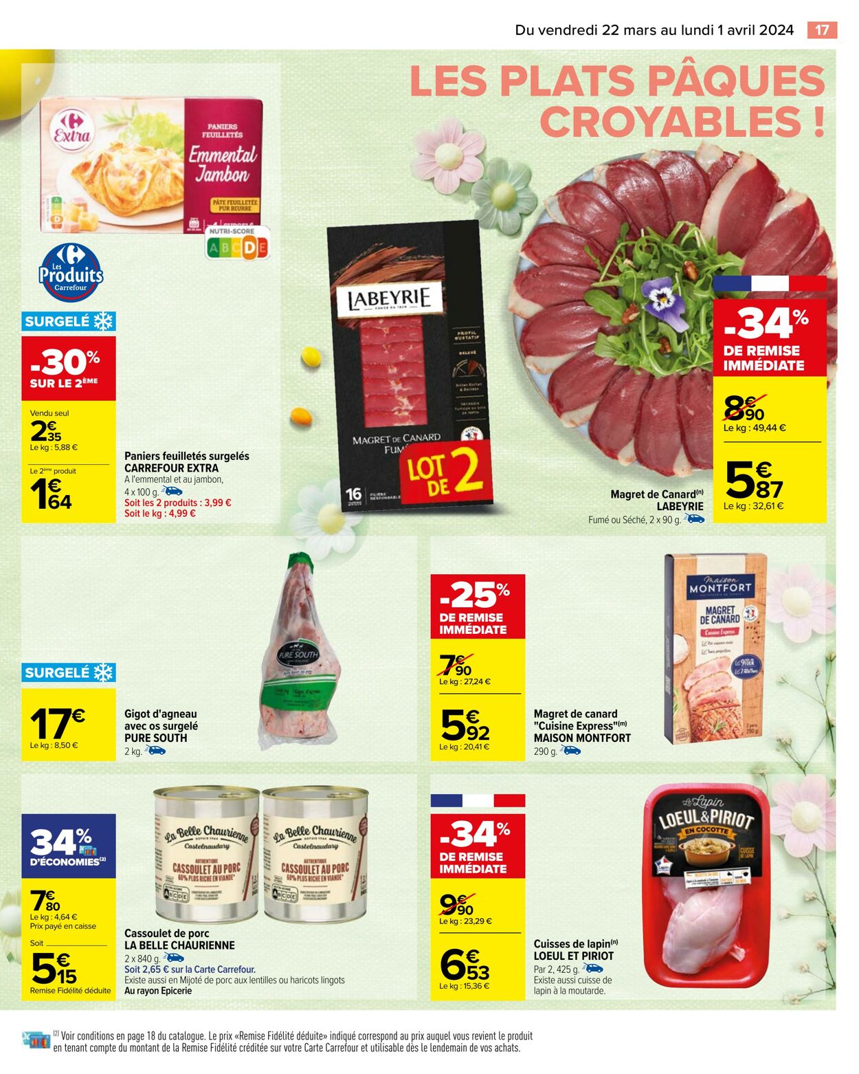 Catalogue Carrefour 22.03.2024 - 01.04.2024