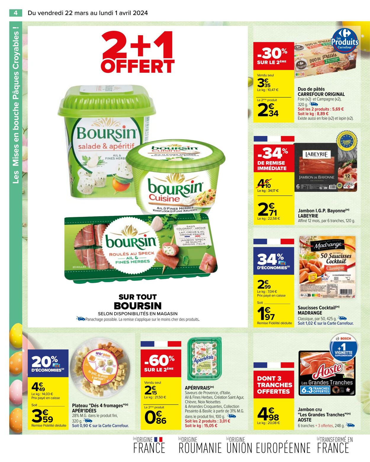 Catalogue Carrefour 22.03.2024 - 01.04.2024