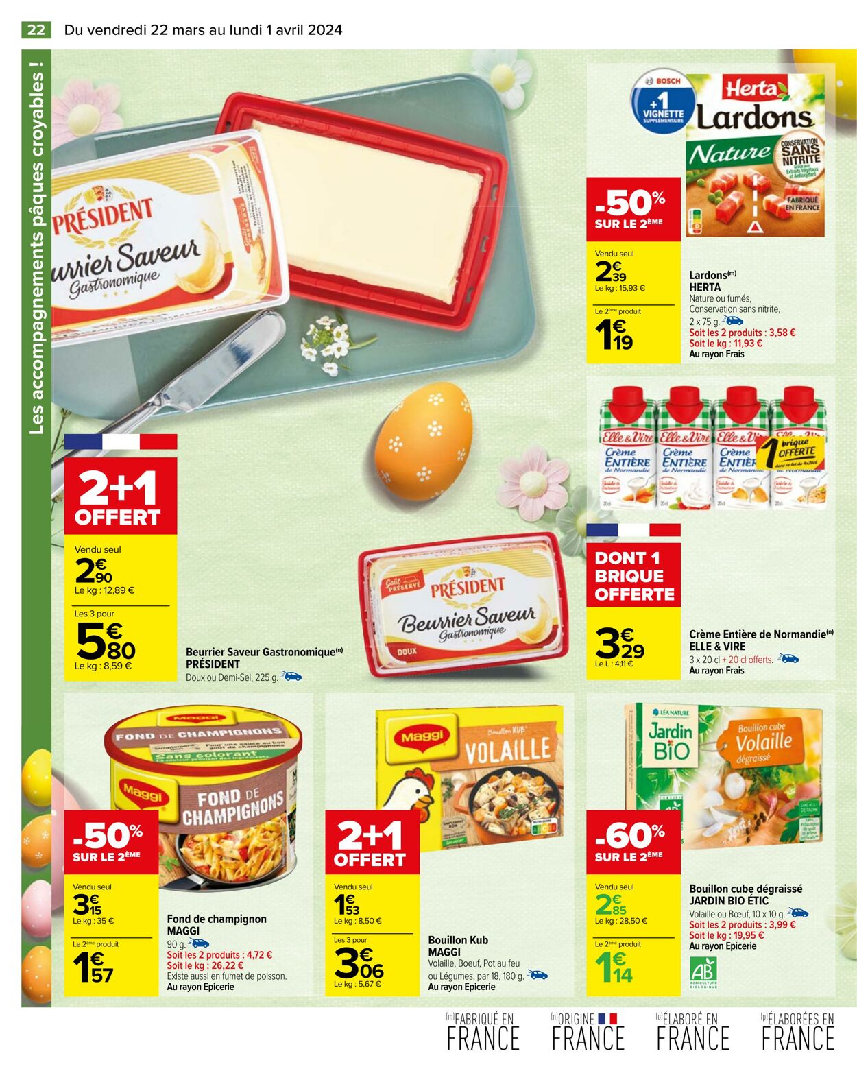 Catalogue Carrefour 22.03.2024 - 01.04.2024