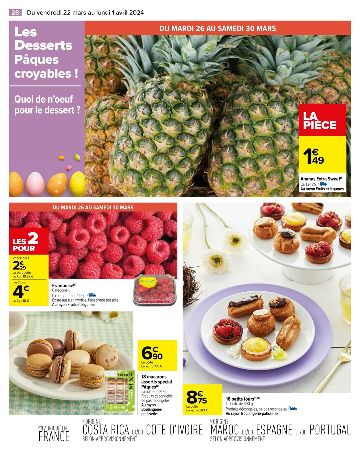 Catalogue Carrefour 22.03.2024 - 01.04.2024