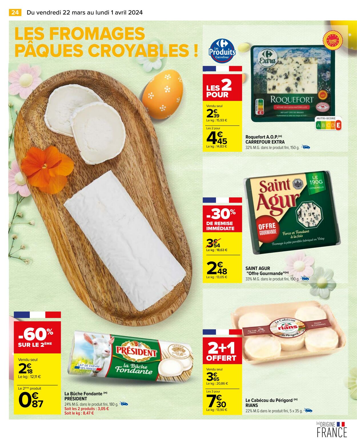 Catalogue Carrefour 22.03.2024 - 01.04.2024