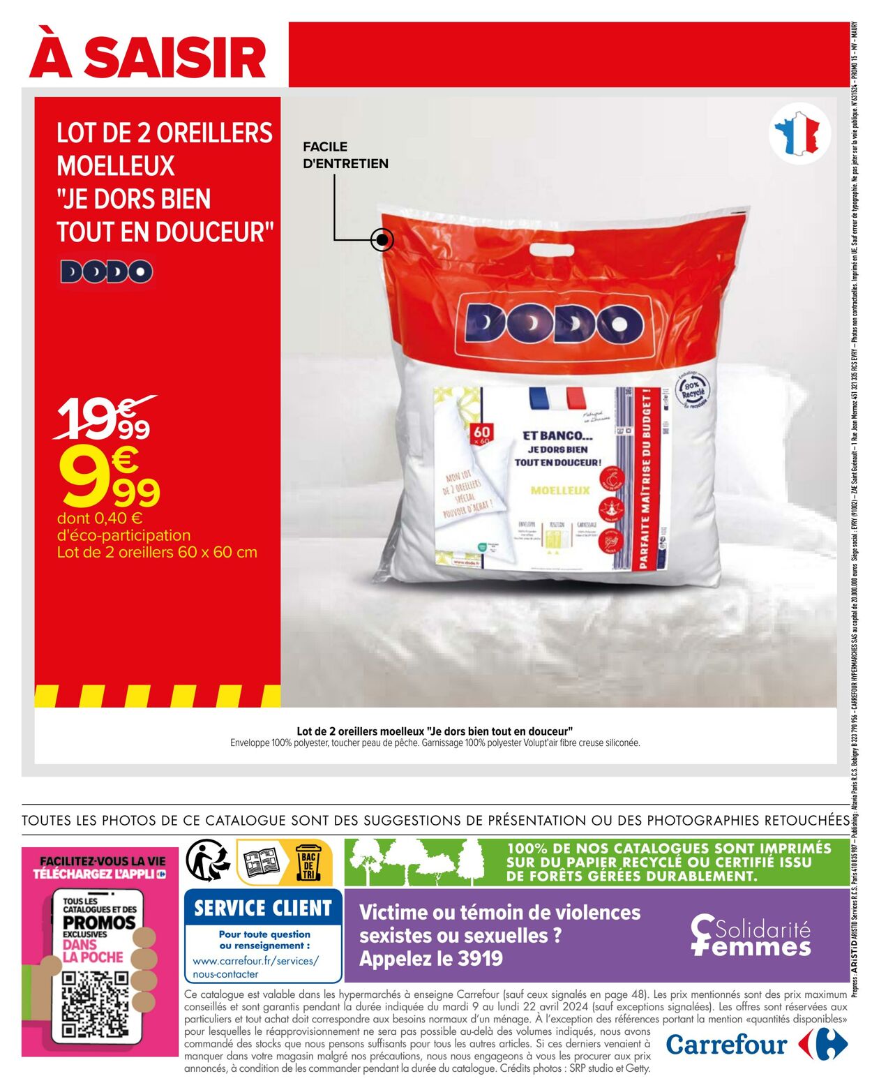 Catalogue Carrefour 09.04.2024 - 22.04.2024