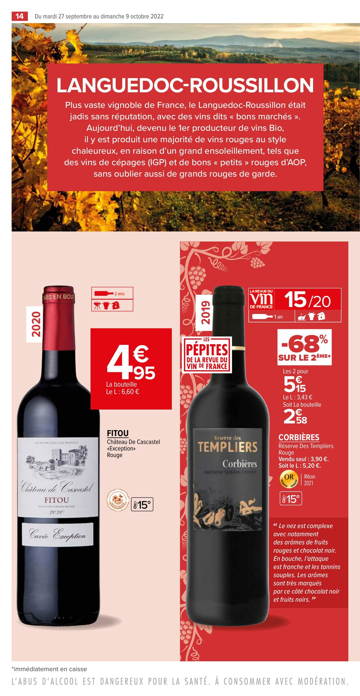 Catalogue Carrefour 27.09.2022 - 09.10.2022