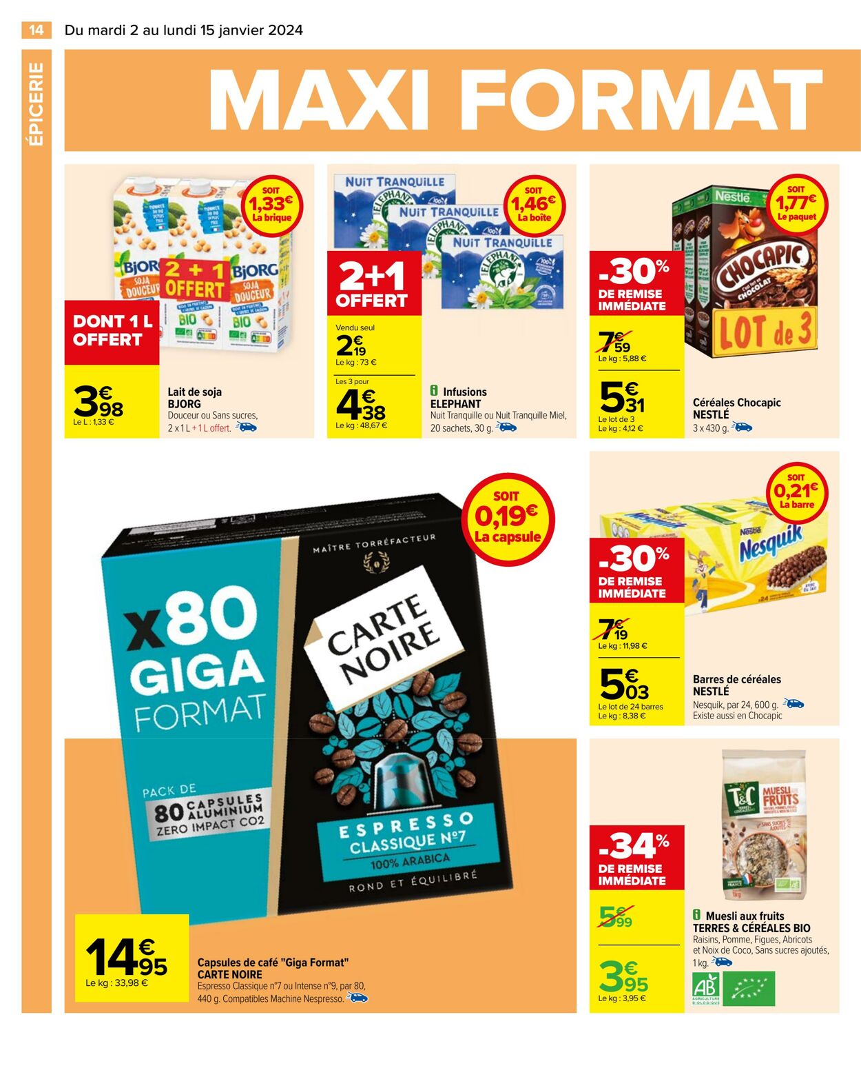 Catalogue Carrefour 02.01.2024 - 15.01.2024