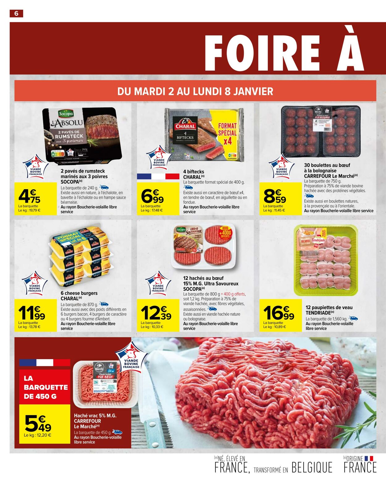 Carrefour Catalogue Promotionnel - Valable à Partir Du 02.01 Au 15.01 ...