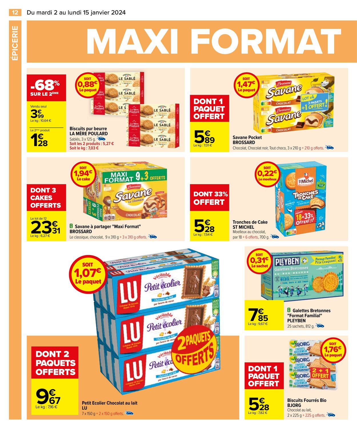 Catalogue Carrefour 02.01.2024 - 15.01.2024