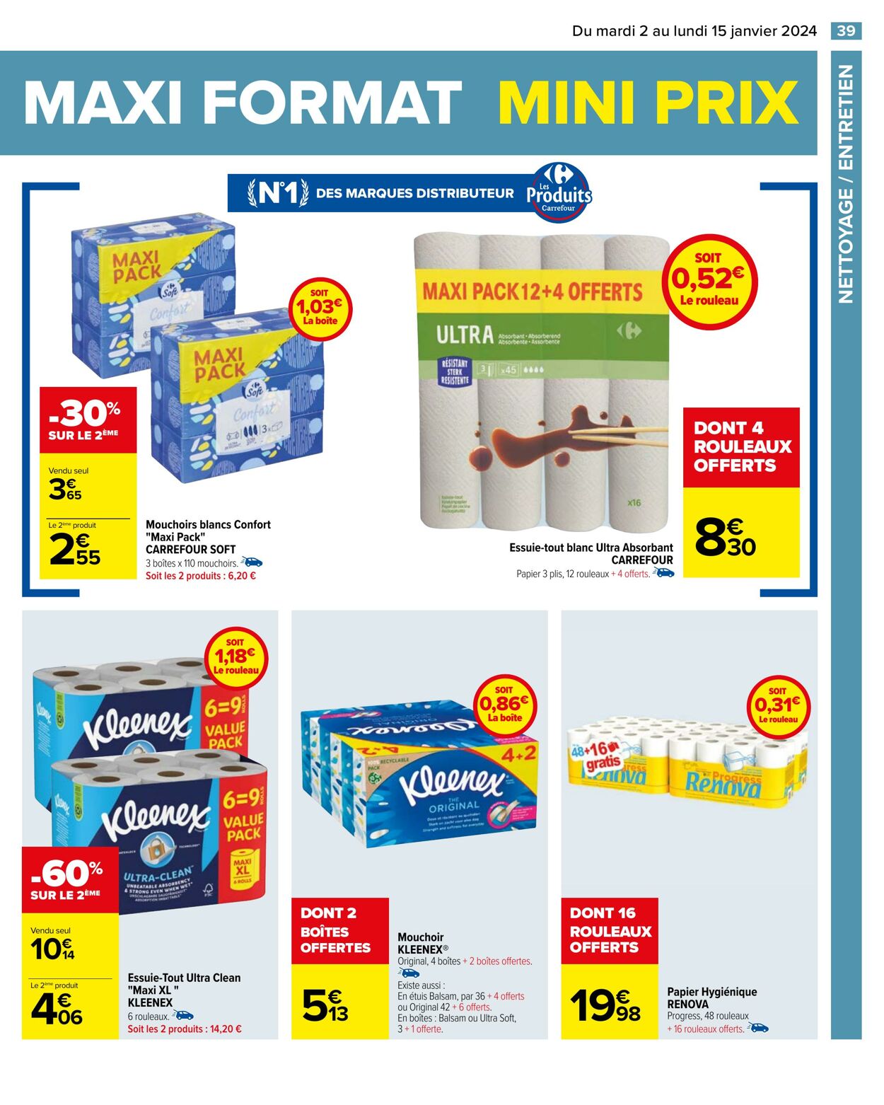 Catalogue Carrefour 02.01.2024 - 15.01.2024