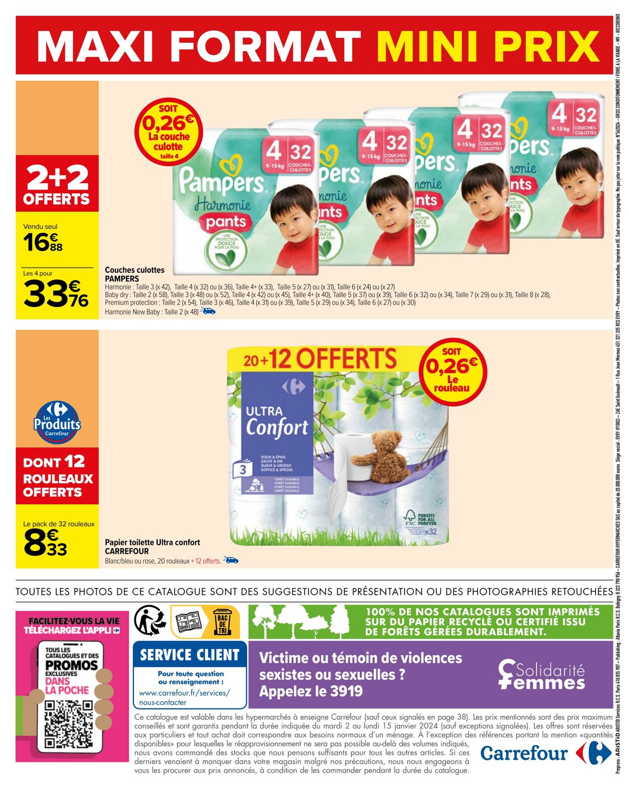 Catalogue Carrefour 02.01.2024 - 15.01.2024