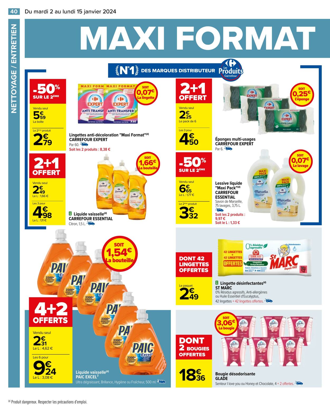 Catalogue Carrefour 02.01.2024 - 15.01.2024