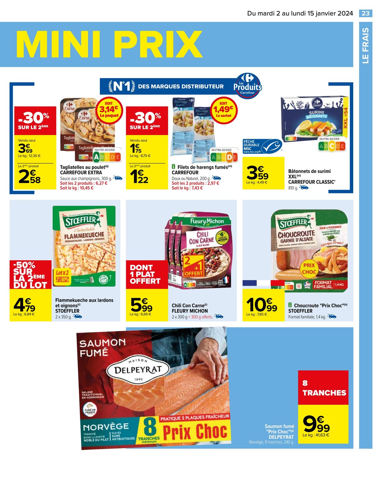 Catalogue Carrefour 02.01.2024 - 15.01.2024