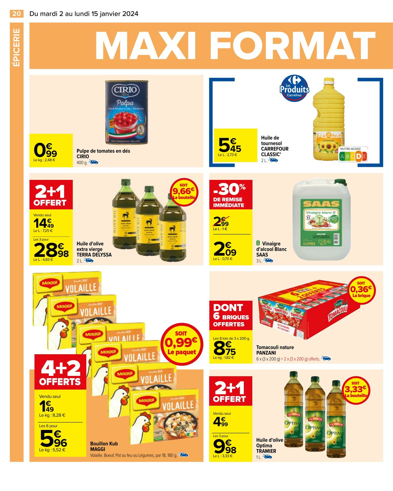 Catalogue Carrefour 02.01.2024 - 15.01.2024