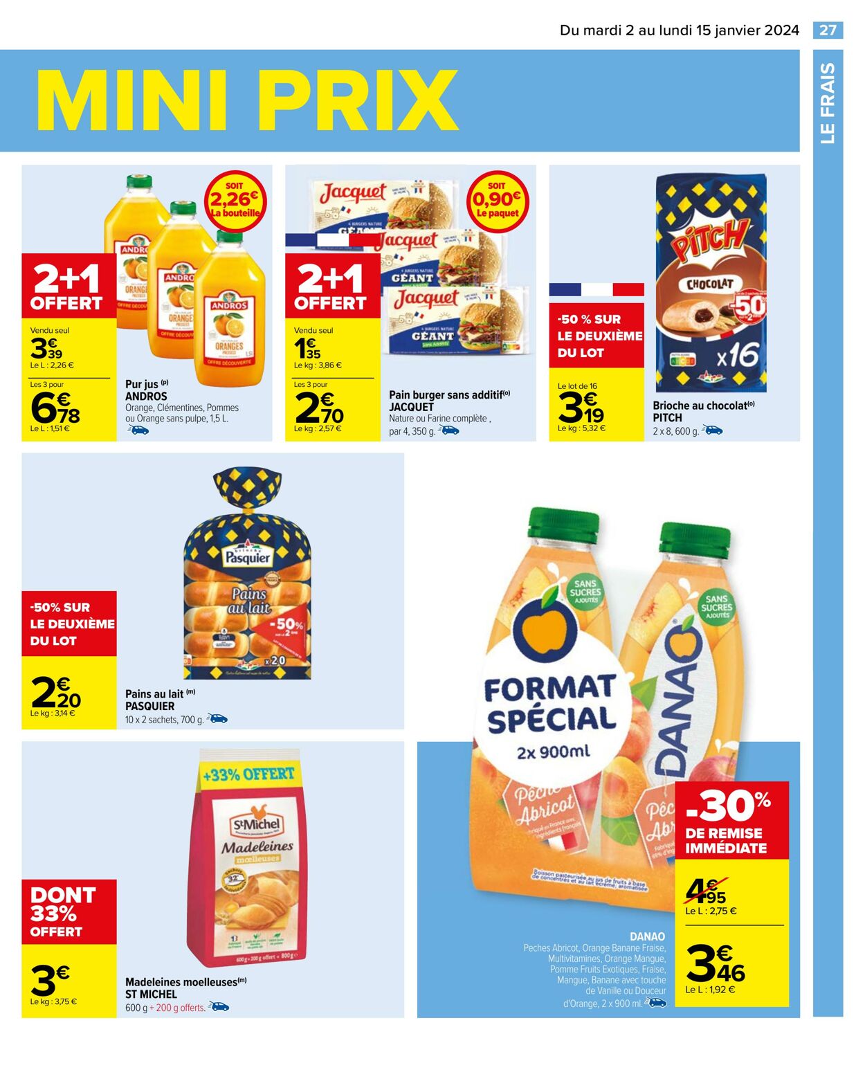 Catalogue Carrefour 02.01.2024 - 15.01.2024