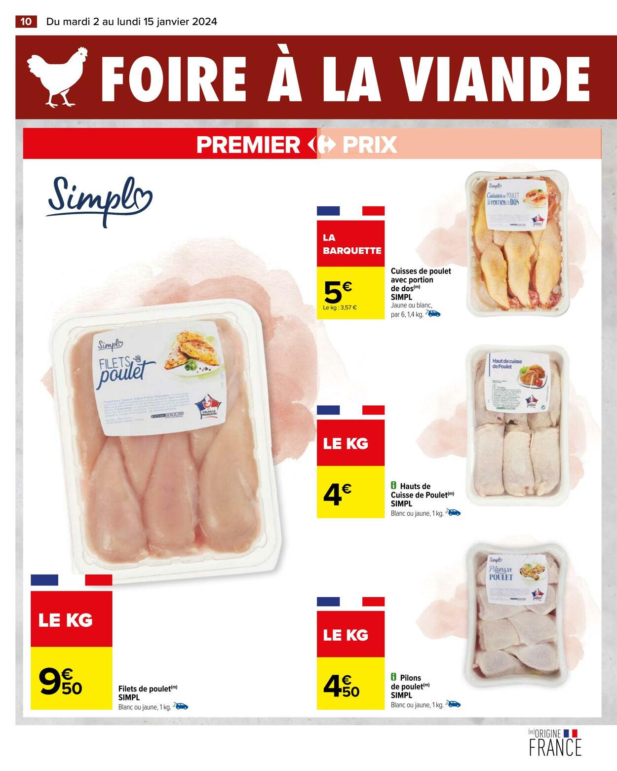 Catalogue Carrefour 02.01.2024 - 15.01.2024