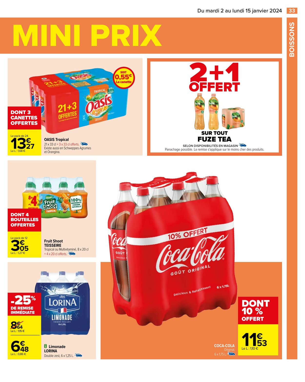 Catalogue Carrefour 02.01.2024 - 15.01.2024