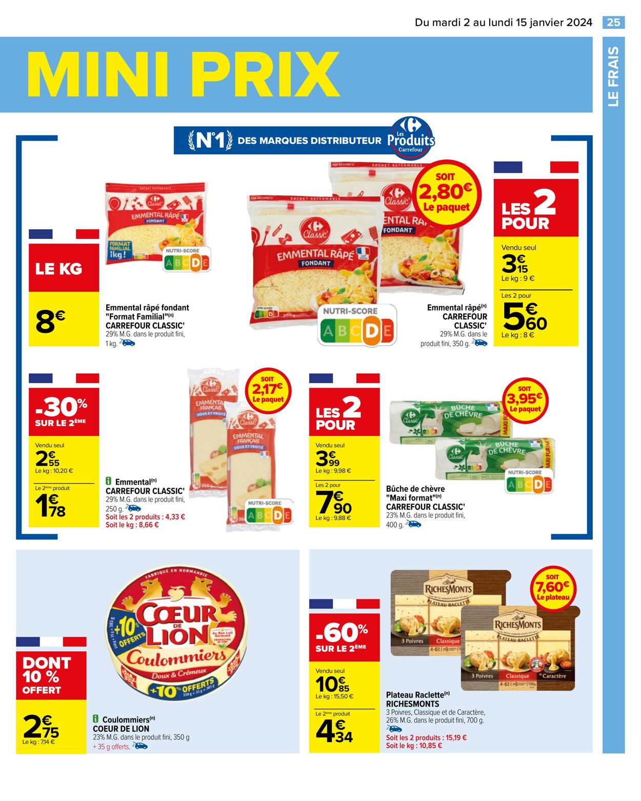 Catalogue Carrefour 02.01.2024 - 15.01.2024