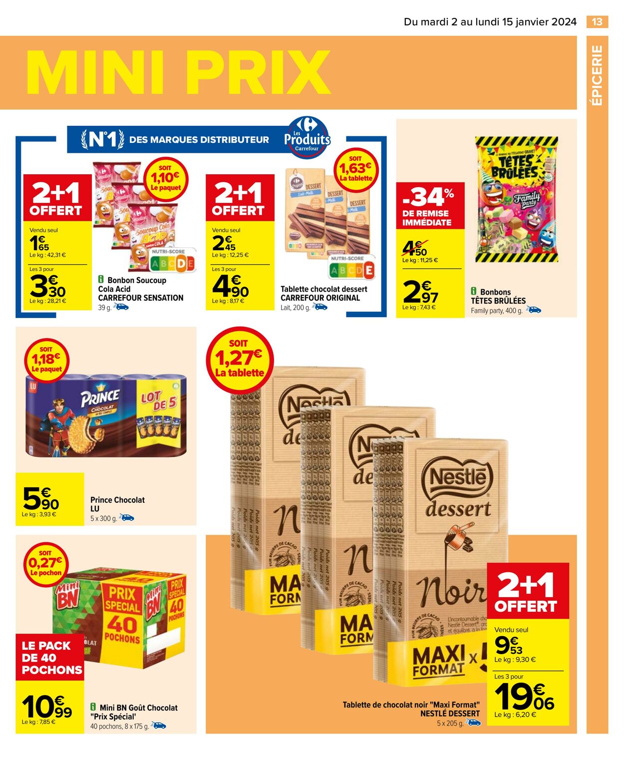 Catalogue Carrefour 02.01.2024 - 15.01.2024