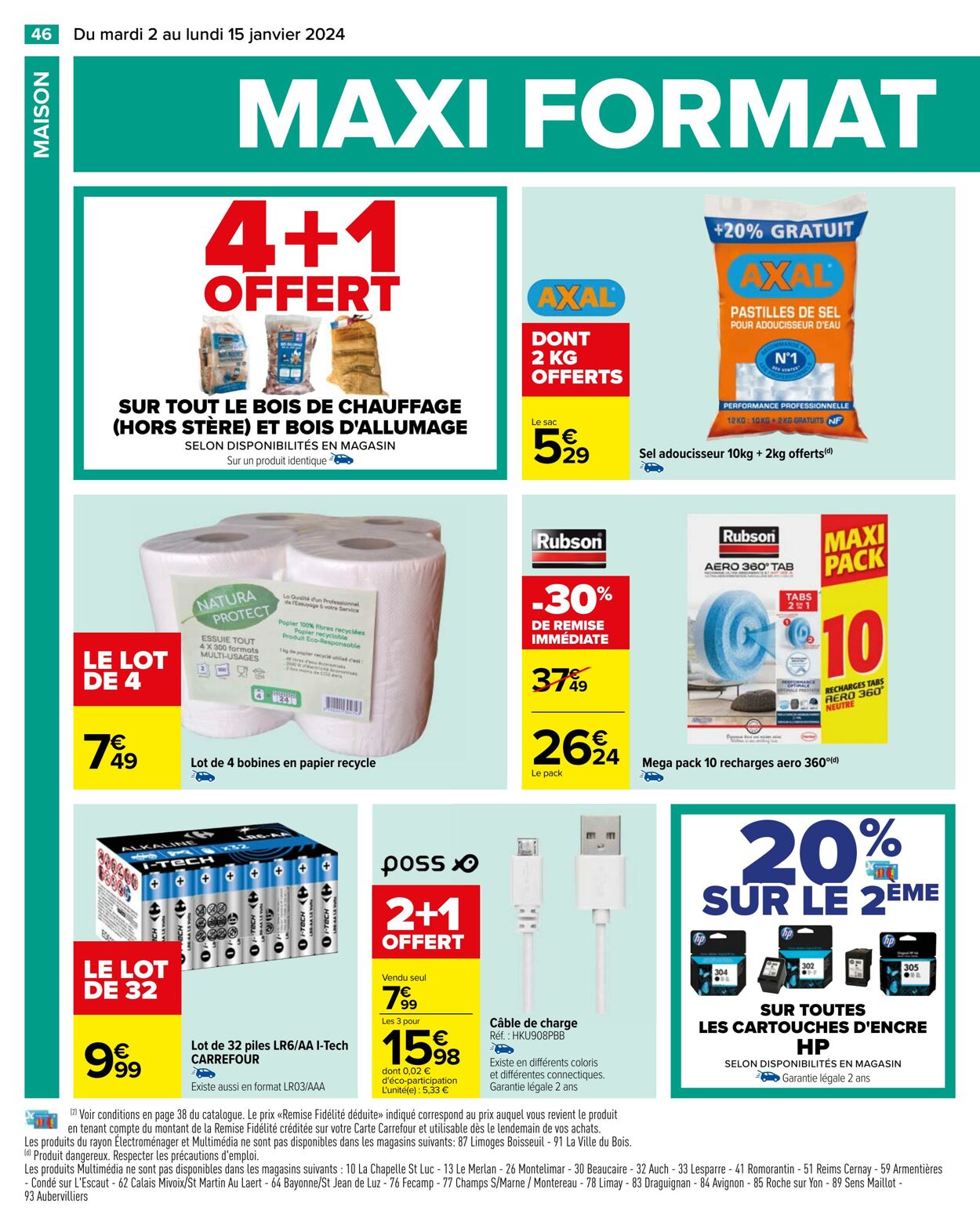 Catalogue Carrefour 02.01.2024 - 15.01.2024