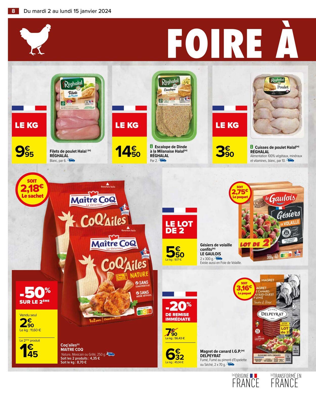 Catalogue Carrefour 02.01.2024 - 15.01.2024