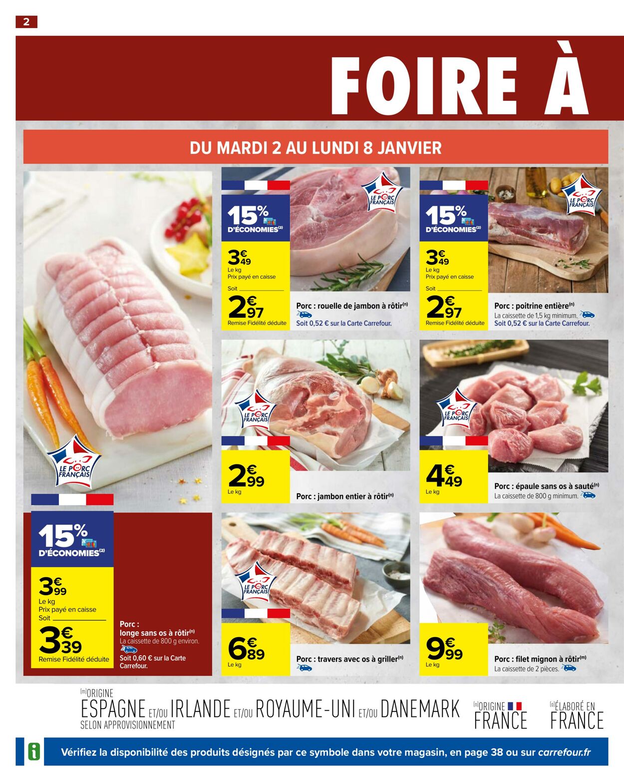 Catalogue Carrefour 02.01.2024 - 15.01.2024